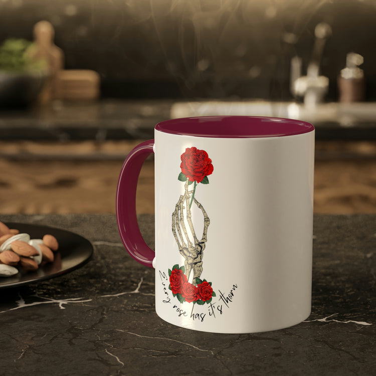 Every Rose, Has It's Thorn Colorful Mug - Fandom-Made