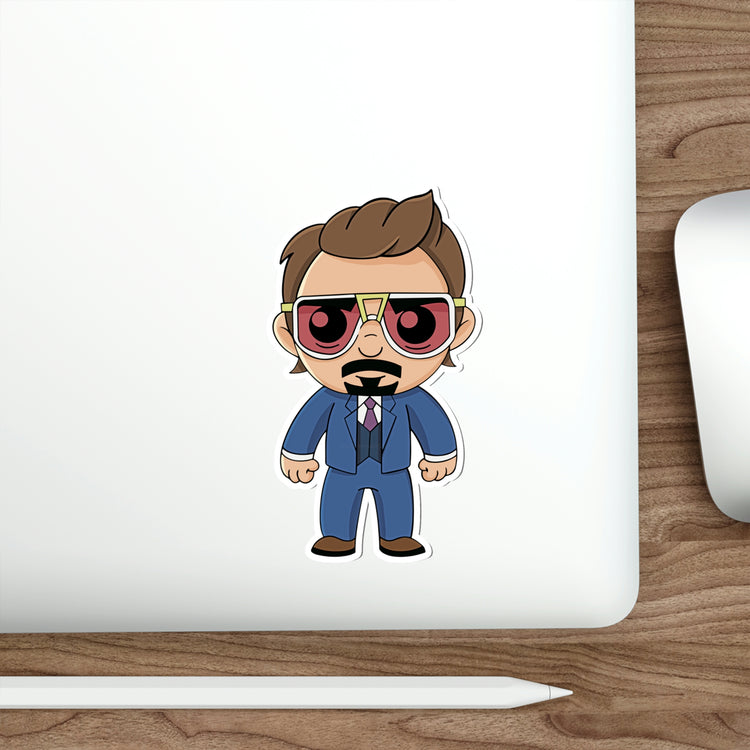 Tony Stark Die-Cut Sticker - Fandom-Made
