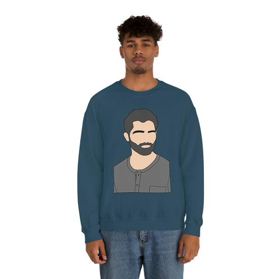 Derek Hale Sweatshirt (beard) - Fandom-Made