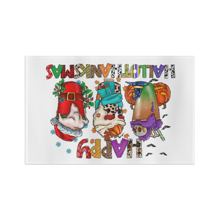 Happy HalloThanksMas Tea Towel - Fandom-Made