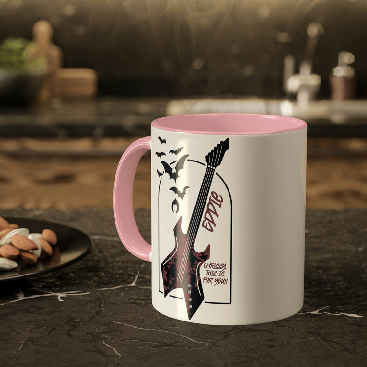 Eddie Munson Guitar Colorful Mug - Fandom-Made