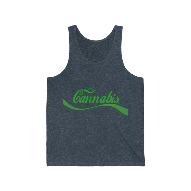 Enjoy Cannabis Unisex Tank - Fandom-Made