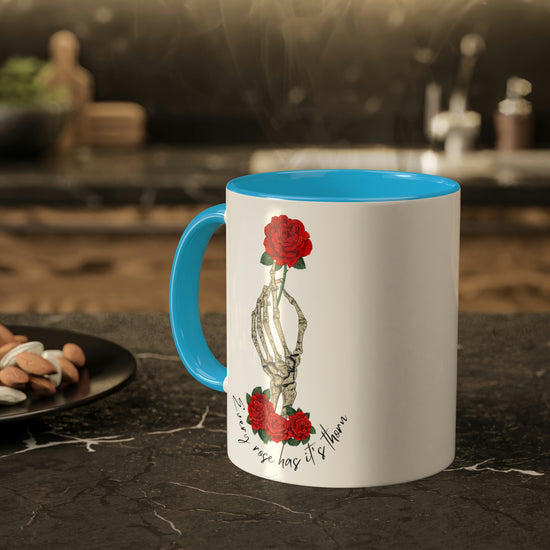 Every Rose, Has It's Thorn Colorful Mug - Fandom-Made