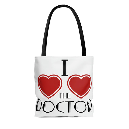 I Love Love The Doctor Tote Bag - Fandom-Made