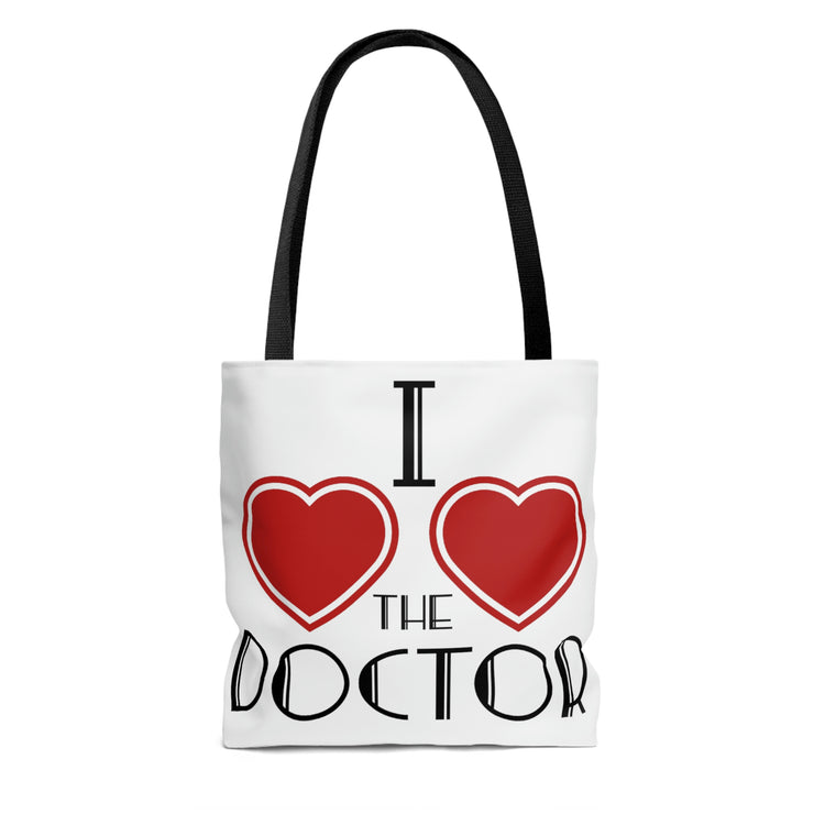 I Love Love The Doctor Tote Bag - Fandom-Made