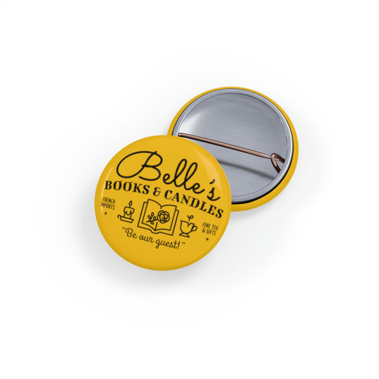 Belle's Books and Candles Pin - Fandom-Made