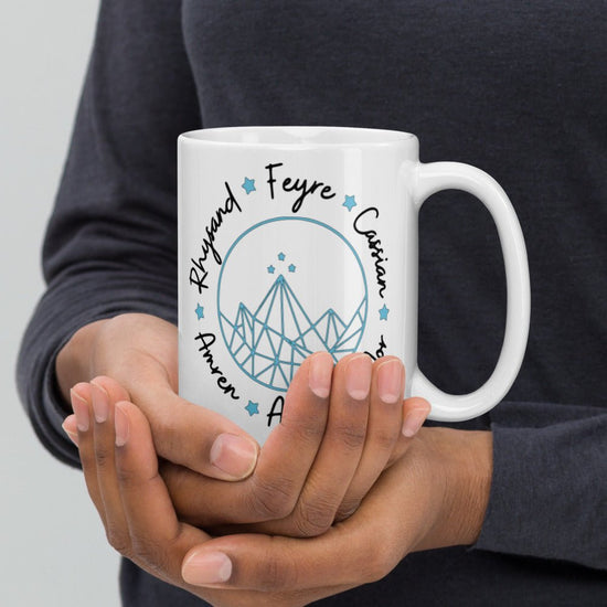 A Court of Thorns and Roses mug - Night Court Inner Circle - Fandom-Made