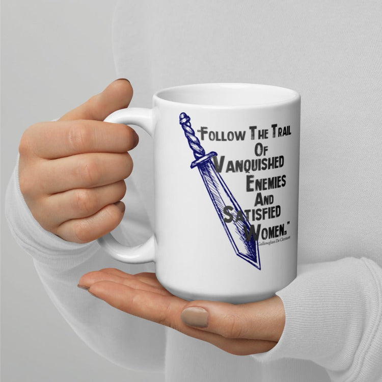 A Discovery of Witches Inspired White glossy mug - Gallowglass (quote) - Fandom-Made
