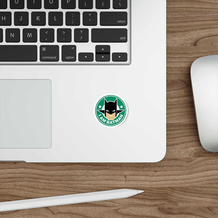 I am Batman Starbucks Die-Cut Stickers - Fandom-Made