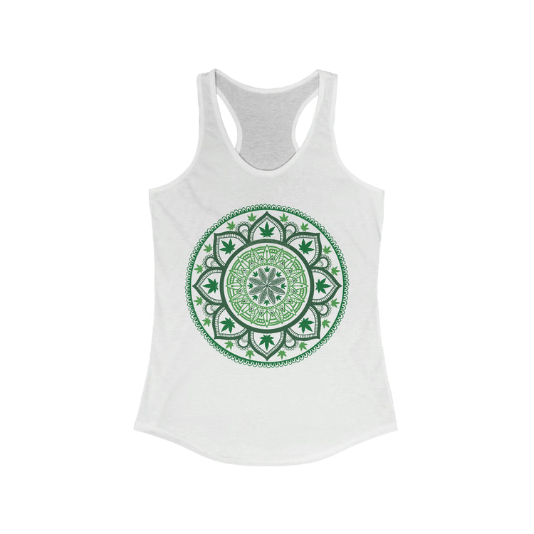 Weed Mandala Women's Tank - Fandom-Made