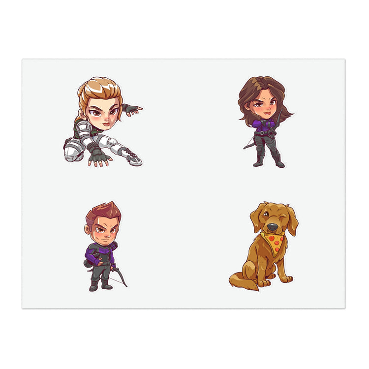 Hawkeye Sticker Sheets - Fandom-Made