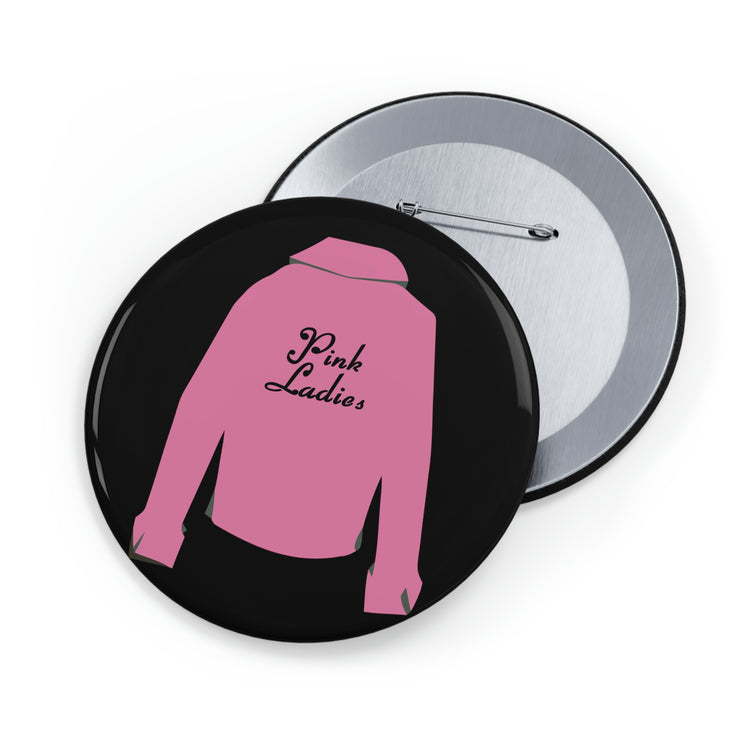 Pink Ladies Jacket Pin - Fandom-Made