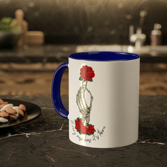 Every Rose, Has It's Thorn Colorful Mug - Fandom-Made