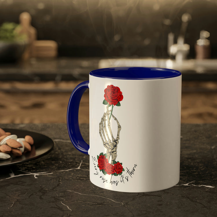 Every Rose, Has It's Thorn Colorful Mug - Fandom-Made