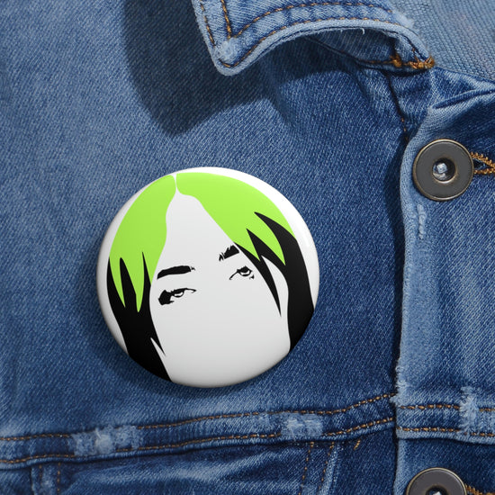 Billie Eilish Pin Buttons - Fandom-Made