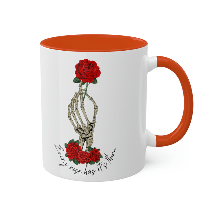 Every Rose, Has It's Thorn Colorful Mug - Fandom-Made