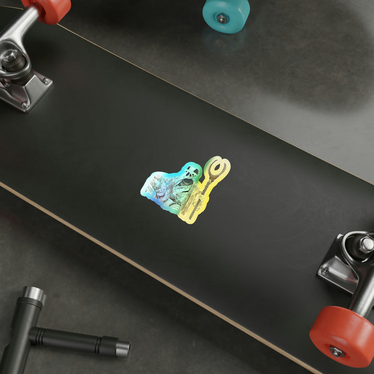 Khonshu Holographic Die-cut Stickers - Fandom-Made