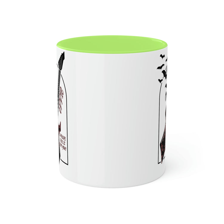 Eddie Munson Guitar Colorful Mug - Fandom-Made