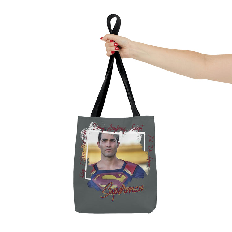 I'd Do Superman, Tyler Hoechlin Tote Bag - Fandom-Made