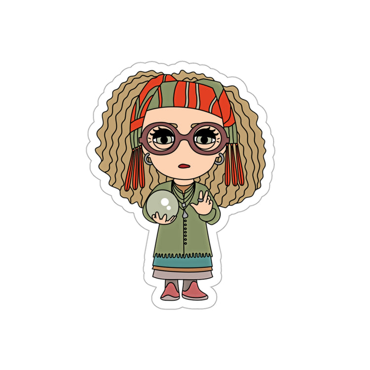 Professor Trelawney Die-Cut Sticker - Fandom-Made