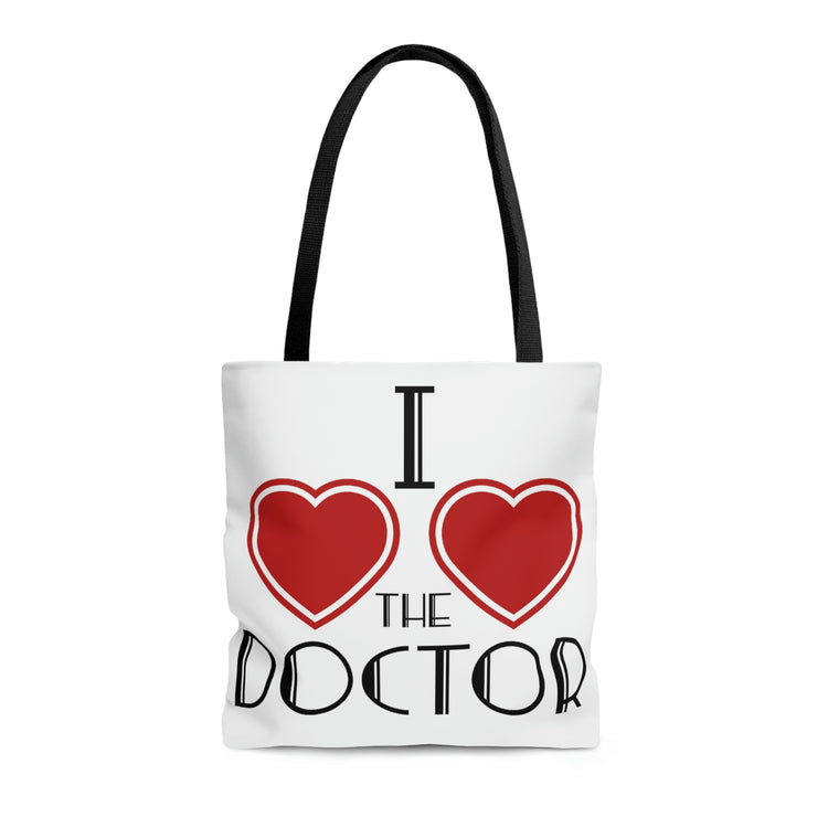 I Love Love The Doctor Tote Bag - Fandom-Made