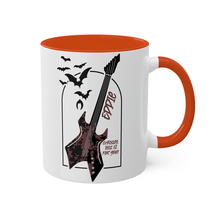 Eddie Munson Guitar Colorful Mug - Fandom-Made