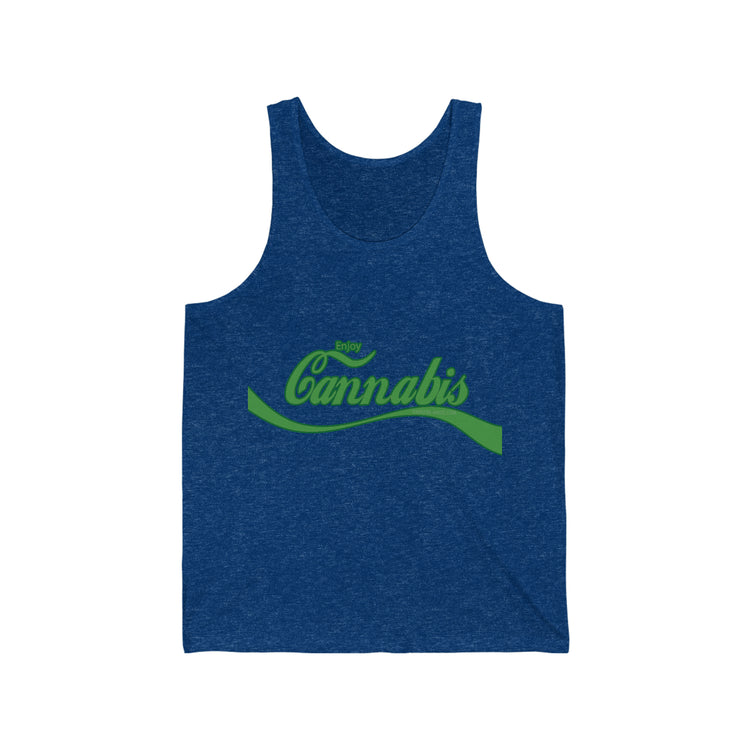 Enjoy Cannabis Unisex Tank - Fandom-Made