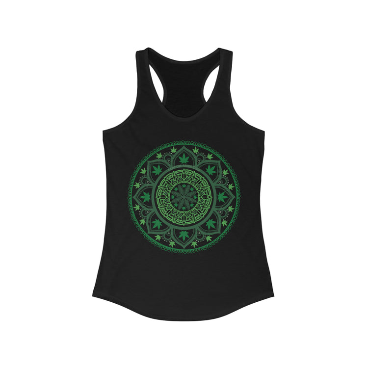 Weed Mandala Women's Tank - Fandom-Made