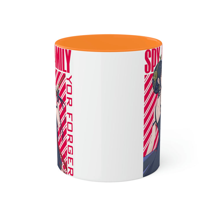 Yor Forger Colorful Mug 11oz - Fandom-Made