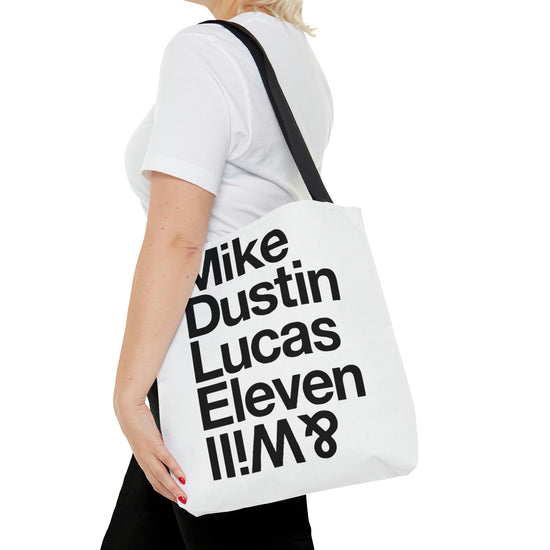 Stranger Things Names Tote Bag - Fandom-Made