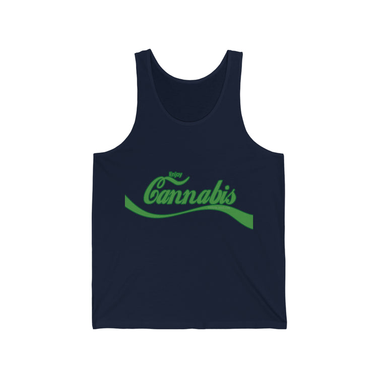Enjoy Cannabis Unisex Tank - Fandom-Made