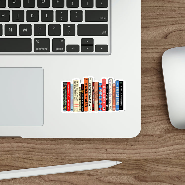 Banned Books Die-Cut Sticker - Fandom-Made