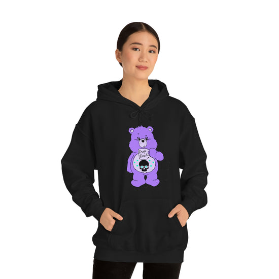 Drop Dead Care Bear Hoodie - Fandom-Made