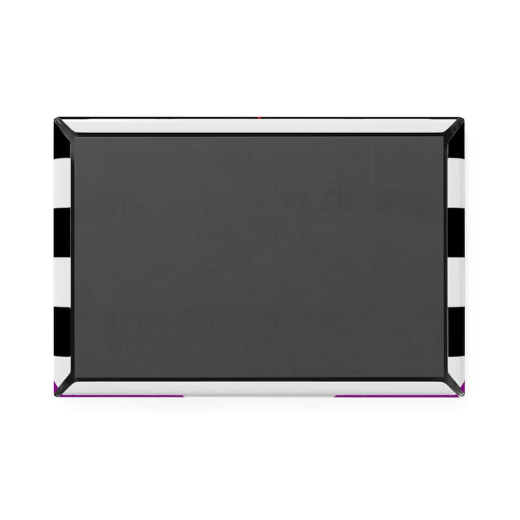 Ally Flag Button Magnet, Rectangle - Fandom-Made