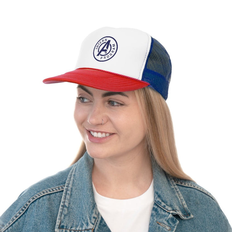 Avengers Intern Program Trucker Caps - Fandom-Made