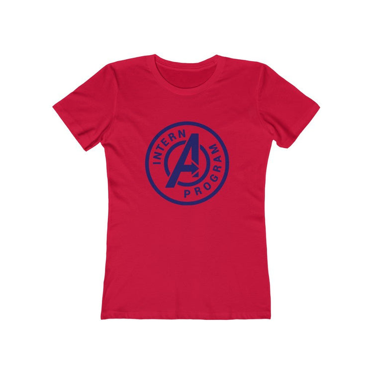 Avengers Intern program Women's The Boyfriend Tee - Fandom-Made