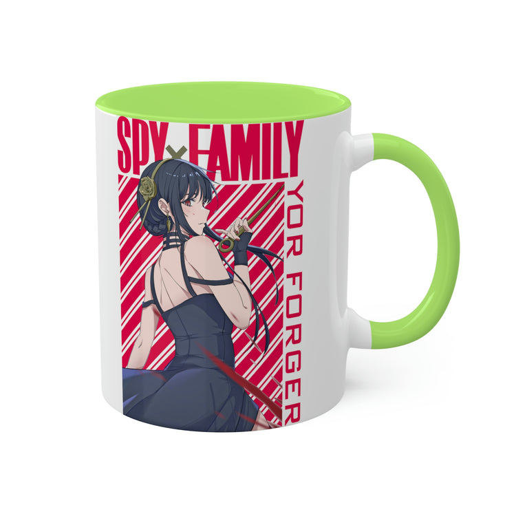 Yor Forger Colorful Mug 11oz - Fandom-Made