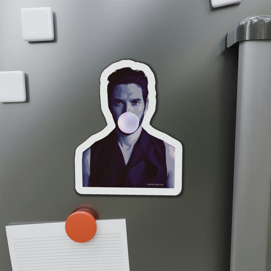 Ben Barnes Bubble Gum Die-Cut Magnet - Fandom-Made