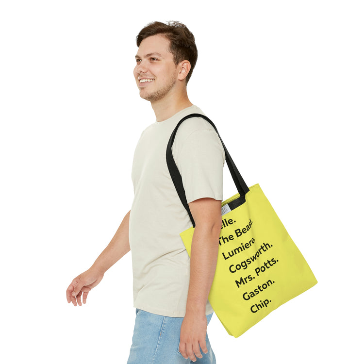 Beauty and the Beast Tote Bag - Fandom-Made