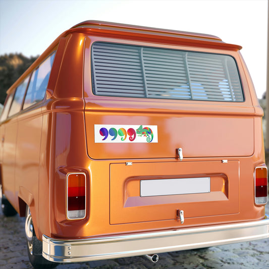 Comma Comma Comma Chameleon Bumper Stickers - Fandom-Made