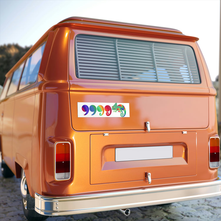 Comma Comma Comma Chameleon Bumper Stickers - Fandom-Made