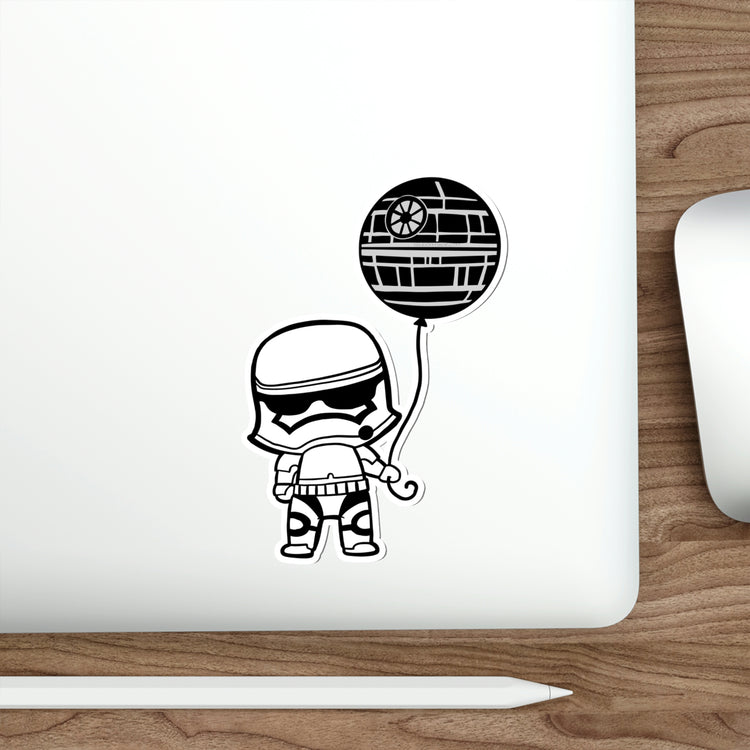 Storm Trooper Balloon Die-Cut Sticker - Fandom-Made