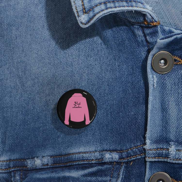 Pink Ladies Jacket Pin - Fandom-Made