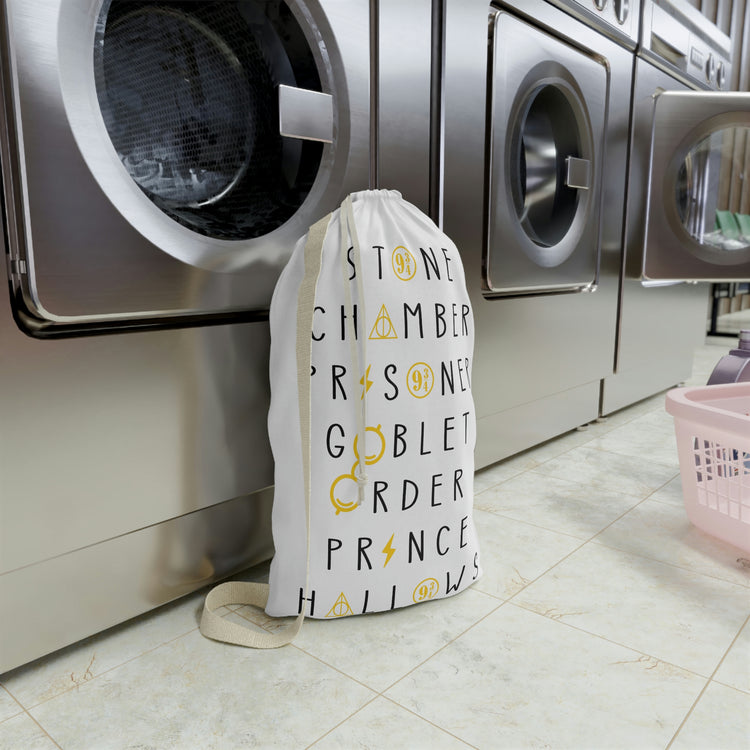 Harry Potter Books Laundry Bag - Fandom-Made