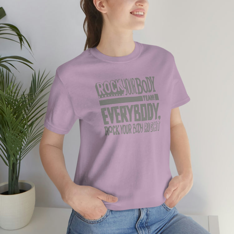 Rock Your Body Short Sleeve Tee - Fandom-Made
