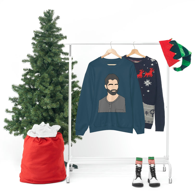 Derek Hale Sweatshirt (beard) - Fandom-Made