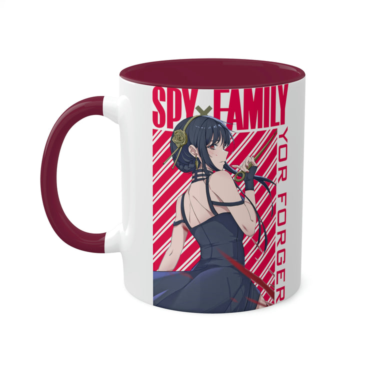 Yor Forger Colorful Mug 11oz - Fandom-Made