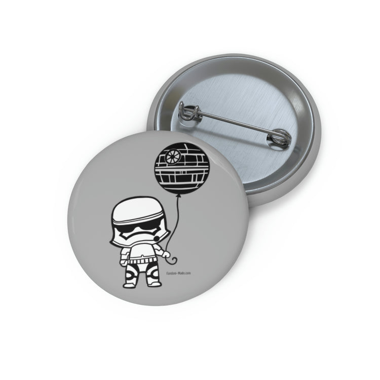 Storm Trooper Balloon Pin - Fandom-Made