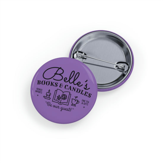 Belle's Books and Candles Pin - Fandom-Made