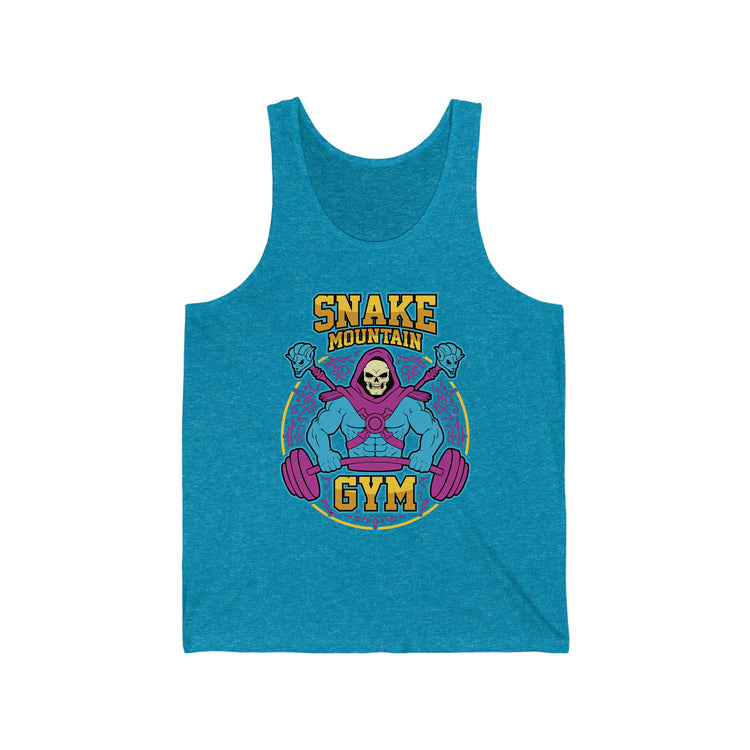 Snake Mountain Gym Jersey Tank - Fandom-Made